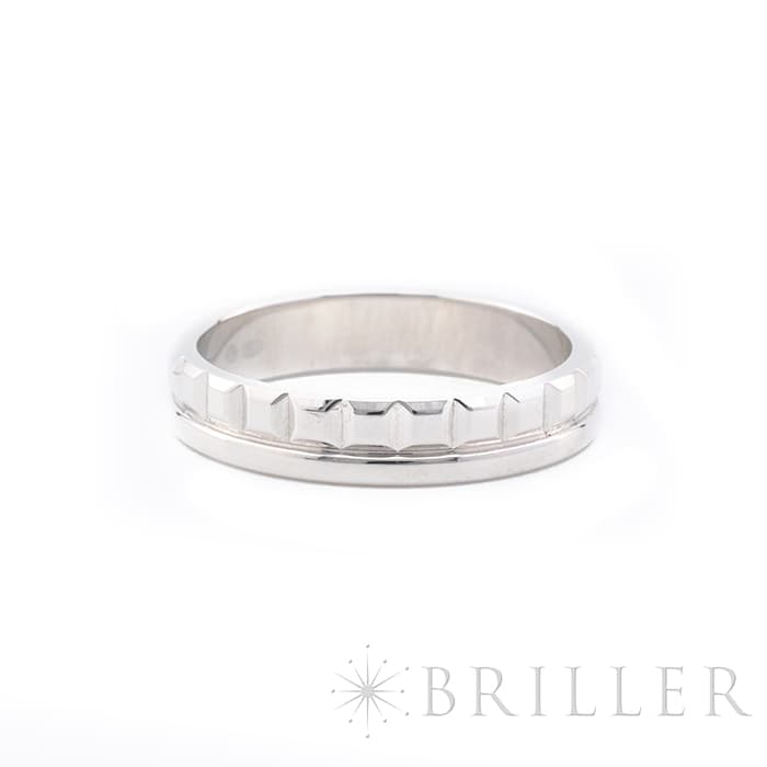 BOUCHERON　ブシュロン キャトル ラディアント リング ハーフ ホワイトゴールド 11号 JAL00250 11