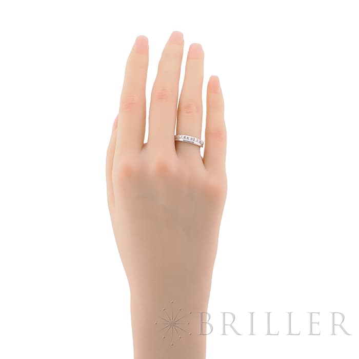 BOUCHERON　ブシュロン キャトル ラディアント リング ハーフ ホワイトゴールド 11号 JAL00250 13