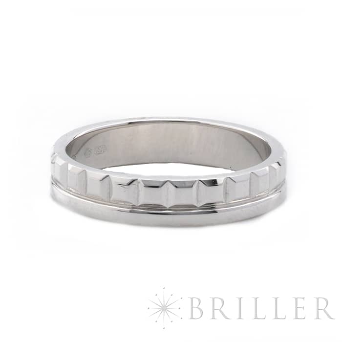 BOUCHERON　ブシュロン キャトル ラディアント リング ハーフ ホワイトゴールド 11号 JAL00250 1