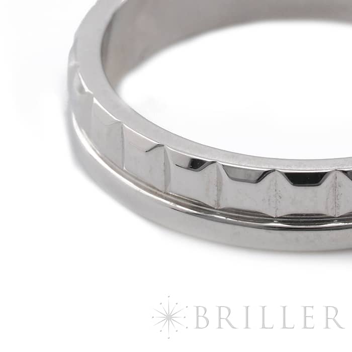 BOUCHERON　ブシュロン キャトル ラディアント リング ハーフ ホワイトゴールド 11号 JAL00250 5