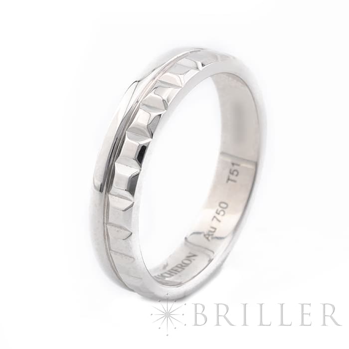 BOUCHERON　ブシュロン キャトル ラディアント リング ハーフ ホワイトゴールド 11号 JAL00250 7