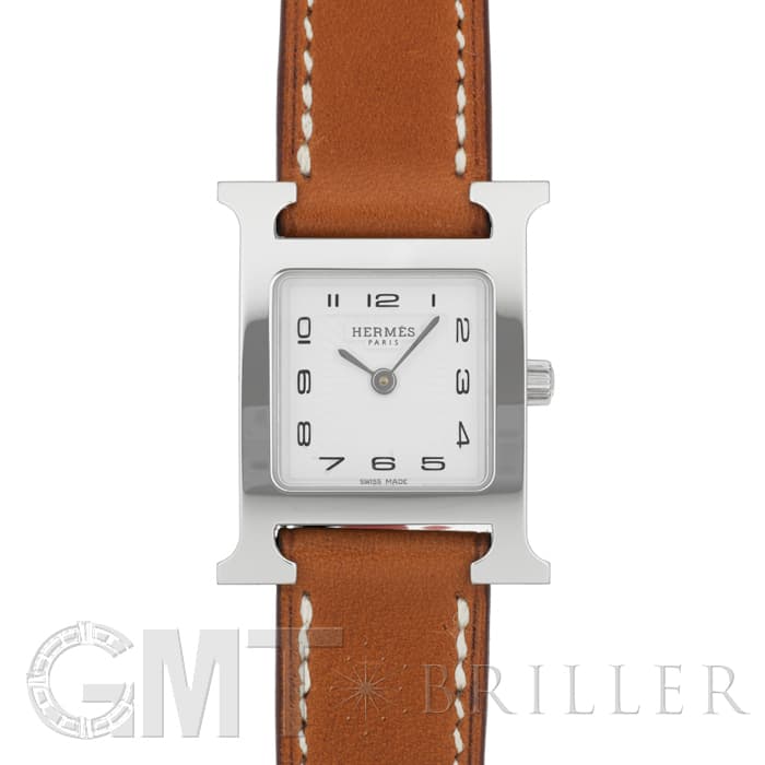 HERMES エルメス Hウォッチ HH1.210.131/VBA 036706WW00 SS ナチュラルブラウン メイン