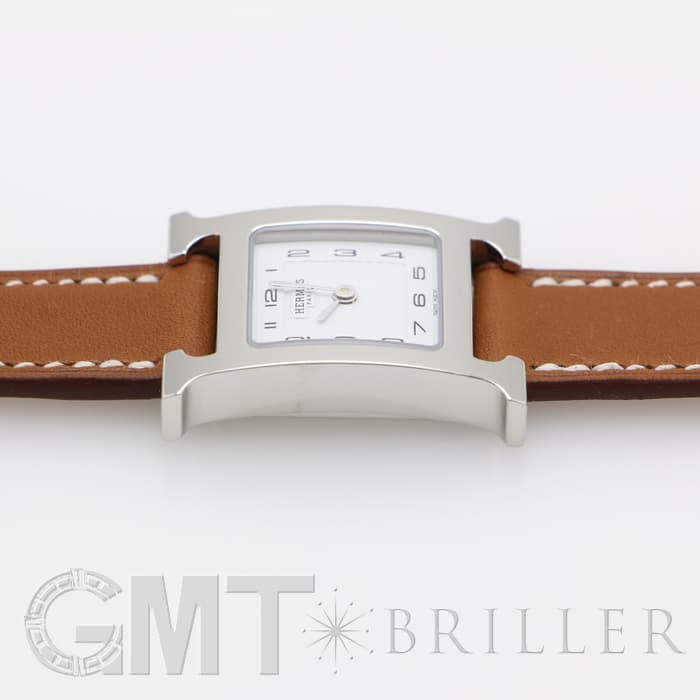 HERMES エルメス Hウォッチ HH1.210.131/VBA 036706WW00 SS ナチュラルブラウン 10
