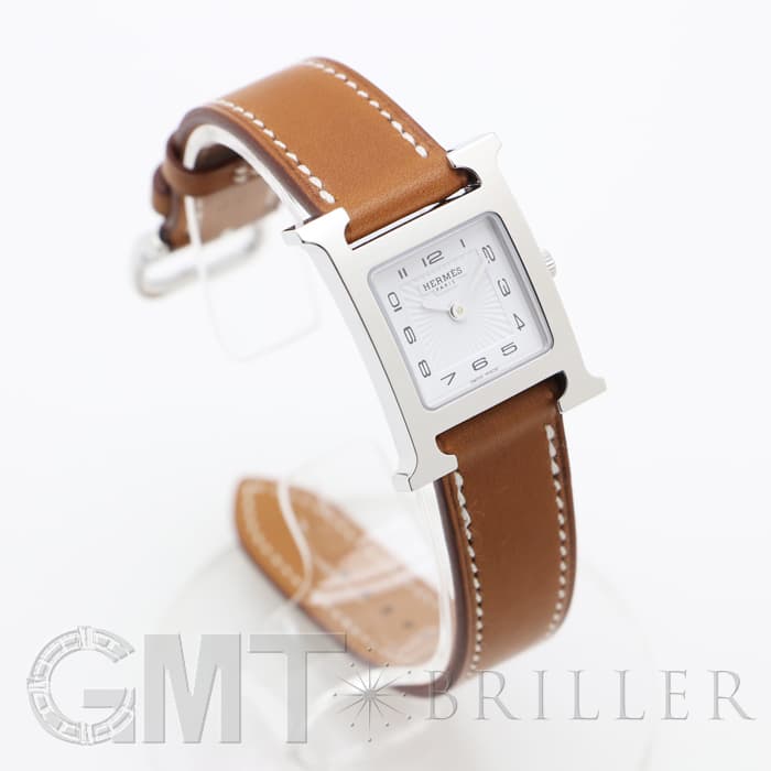HERMES エルメス Hウォッチ HH1.210.131/VBA 036706WW00 SS ナチュラルブラウン 11