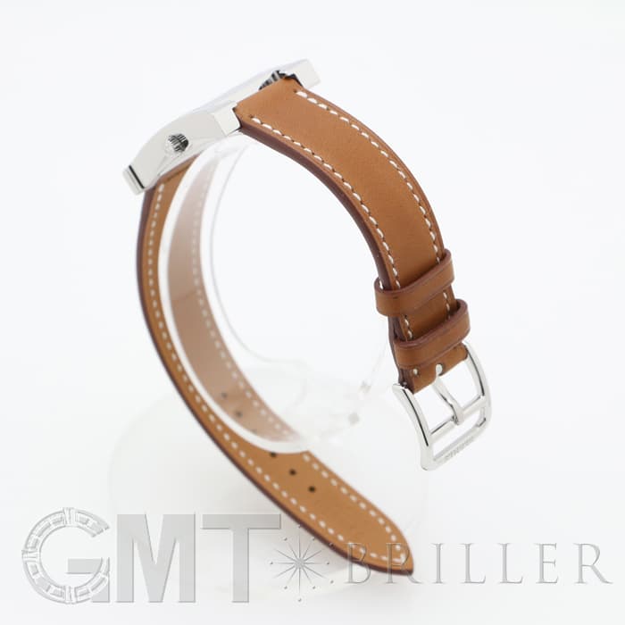 HERMES エルメス Hウォッチ HH1.210.131/VBA 036706WW00 SS ナチュラルブラウン 14