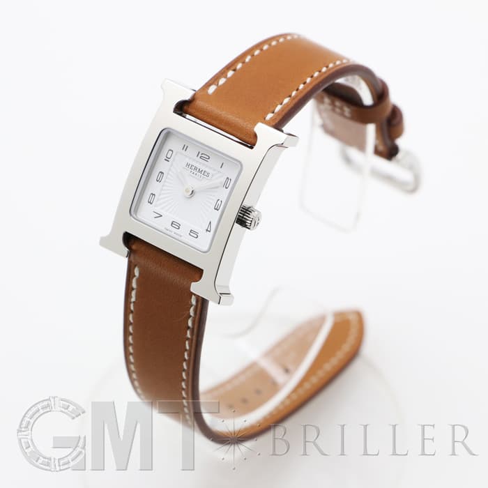 HERMES エルメス Hウォッチ HH1.210.131/VBA 036706WW00 SS ナチュラルブラウン 1
