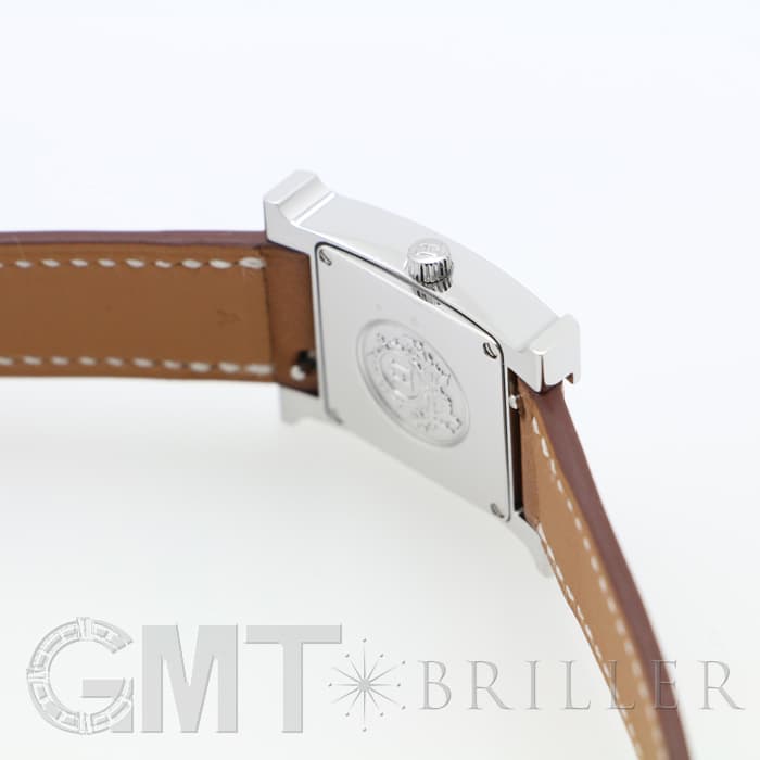 HERMES エルメス Hウォッチ HH1.210.131/VBA 036706WW00 SS ナチュラルブラウン 21