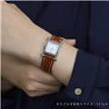 HERMES エルメス Hウォッチ HH1.210.131/VBA 036706WW00 SS ナチュラルブラウン 28
