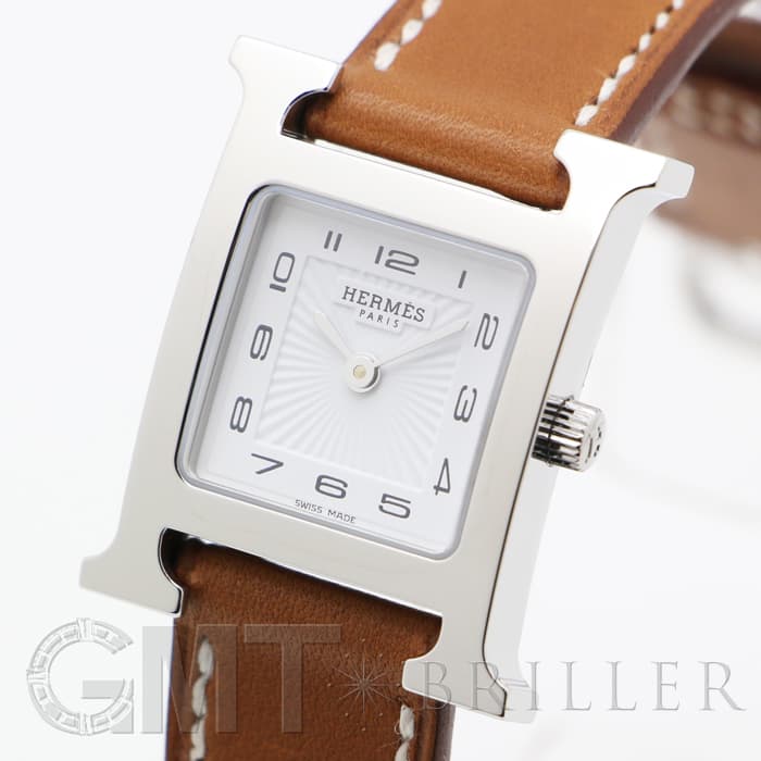 HERMES エルメス Hウォッチ HH1.210.131/VBA 036706WW00 SS ナチュラルブラウン 4