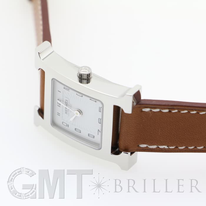 HERMES エルメス Hウォッチ HH1.210.131/VBA 036706WW00 SS ナチュラルブラウン 7