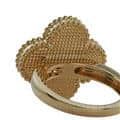 Van Cleef & Arpels ヴァン クリーフ&アーペル マジック アルハンブラ リング イエローゴールド MOP VCARF78951 11号 11