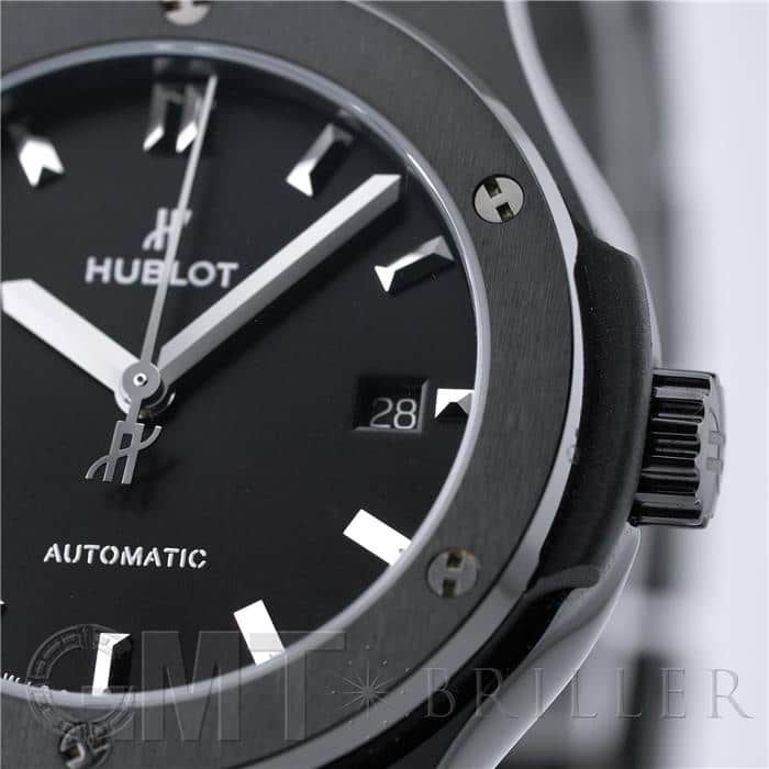 HUBLOT ウブロ クラシック フュージョン ブラックマジック ブレスレット 33mm 585.CM.1470.CM 12
