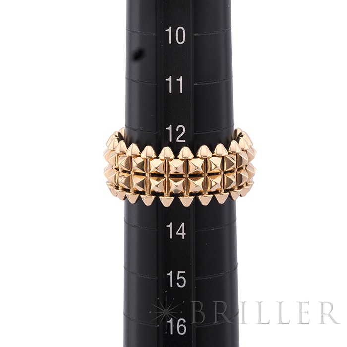 CARTIER カルティエ クラッシュ ドゥ カルティエ リング ダブル ピンクゴールド 15号 B4237800 12