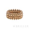 CARTIER カルティエ クラッシュ ドゥ カルティエ リング ダブル ピンクゴールド 15号 B4237800 1
