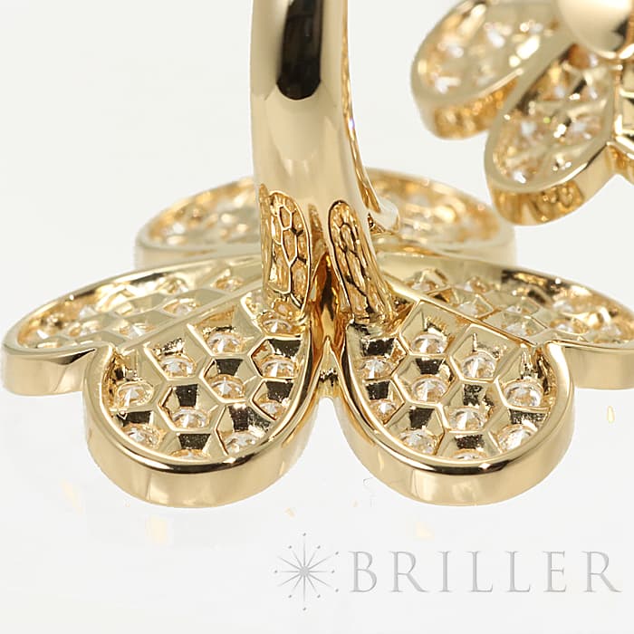 Van Cleef & Arpels ヴァン クリーフ&アーペル フリヴォル フリヴォル アントレ レ ドア リング イエローゴールド ダイヤモンド VCARP0J851 11号 3