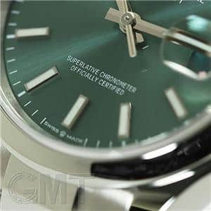ROLEX ロレックス デイトジャスト 36 126200 ミントグリーン オイスターブレス