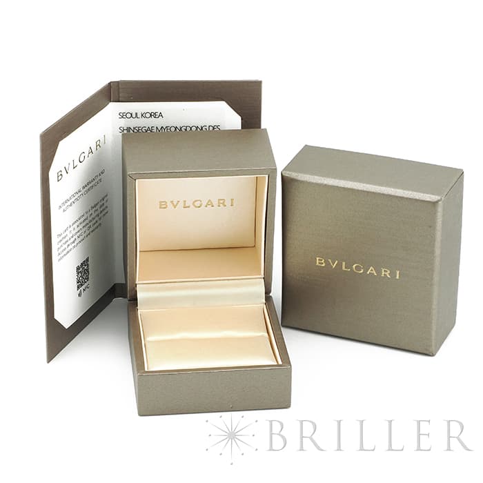 BVLGARI ブルガリ ブルガリ・ブルガリ フリップ リング ローズゴールド 翡翠 ダイヤモンド 350905 53 7