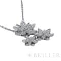 Van Cleef & Arpels ヴァン クリーフ&アーペル ロータス ペンダント ネックレス 3フラワー ホワイトゴールド ダイヤモンド VCARP7TG00 9