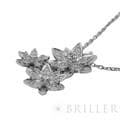Van Cleef & Arpels ヴァン クリーフ&アーペル ロータス ペンダント ネックレス 3フラワー ホワイトゴールド ダイヤモンド VCARP7TG00 6