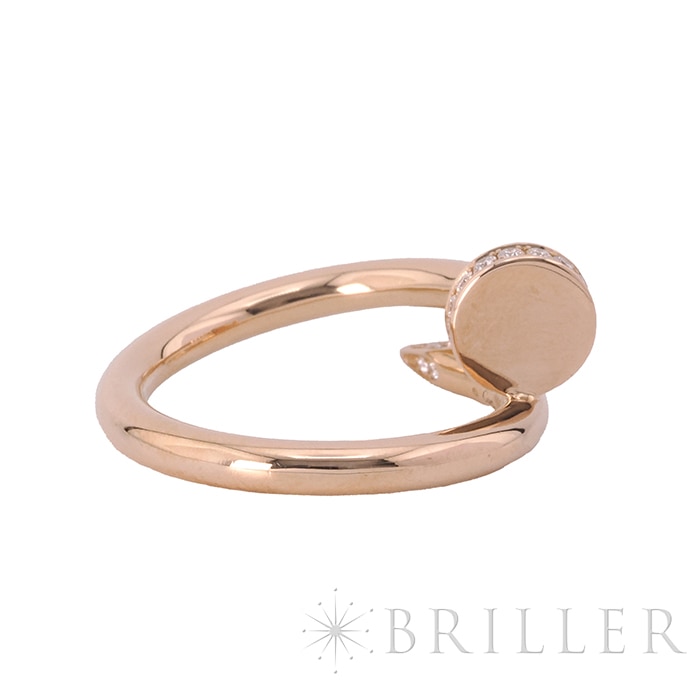 CARTIER カルティエ ジュストアンクル リング クラシックモデル 14号 ピンクゴールド ダイヤモンド B4094800 9