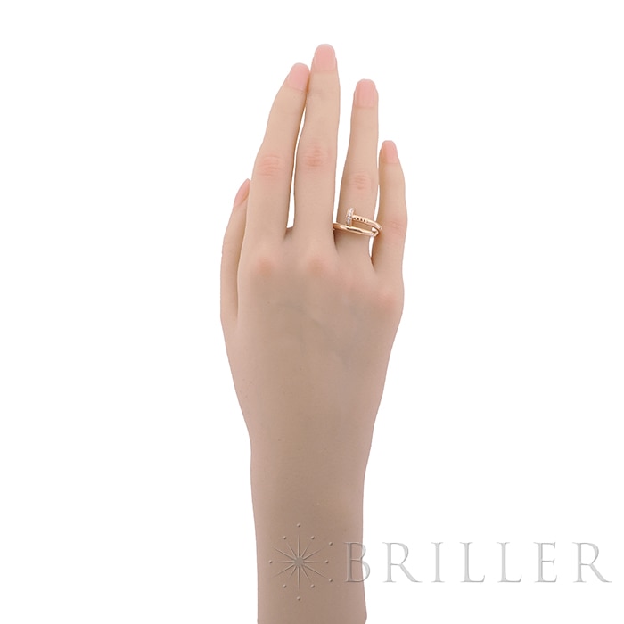 CARTIER カルティエ ジュストアンクル リング クラシックモデル 14号 ピンクゴールド ダイヤモンド B4094800 13