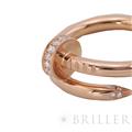 CARTIER カルティエ ジュストアンクル リング クラシックモデル 14号 ピンクゴールド ダイヤモンド B4094800 6