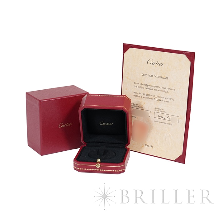 CARTIER カルティエ ジュストアンクル リング クラシックモデル 14号 ピンクゴールド ダイヤモンド B4094800 7
