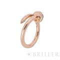 CARTIER カルティエ ジュストアンクル リング クラシックモデル 14号 ピンクゴールド ダイヤモンド B4094800 8
