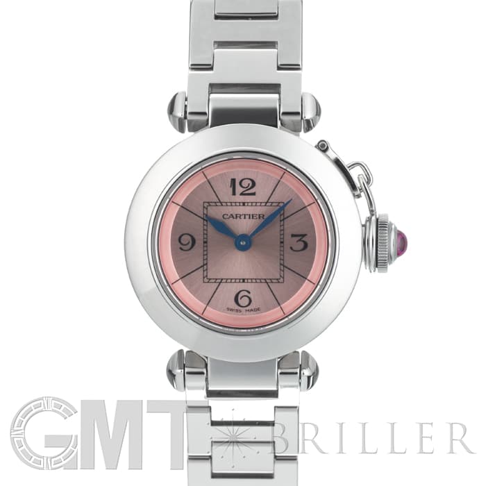 中古 Cartier カルティエ ミスパシャ ピンク W 商品id 詳細ページ レディースブランド サロン Briller レディース腕時計 ブランドバッグ ブランドジュエリーのオンラインストア