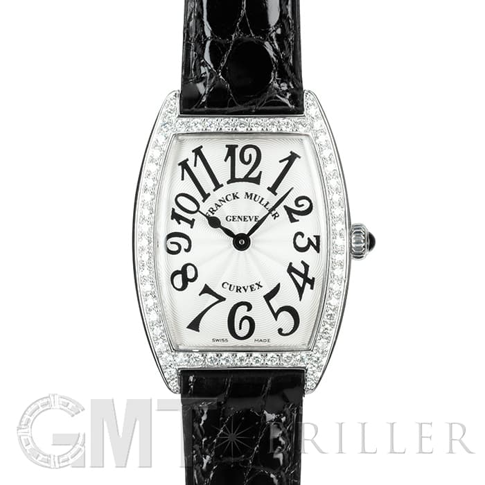 FRANCK MULLER フランク・ミュラー トノーカーべックス 1752QZD シルバー ベゼルダイヤ メイン