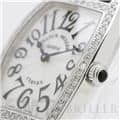 FRANCK MULLER フランク・ミュラー トノーカーべックス 1752QZD シルバー ベゼルダイヤ 15