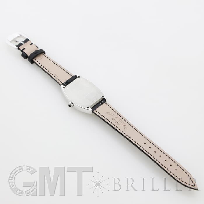 FRANCK MULLER フランク・ミュラー トノーカーべックス 1752QZD シルバー ベゼルダイヤ 18