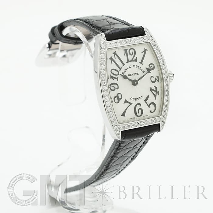 FRANCK MULLER フランク・ミュラー トノーカーべックス 1752QZD シルバー ベゼルダイヤ 1