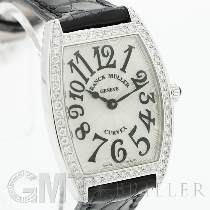 FRANCK MULLER フランク・ミュラー トノーカーべックス 1752QZD シルバー ベゼルダイヤ 21
