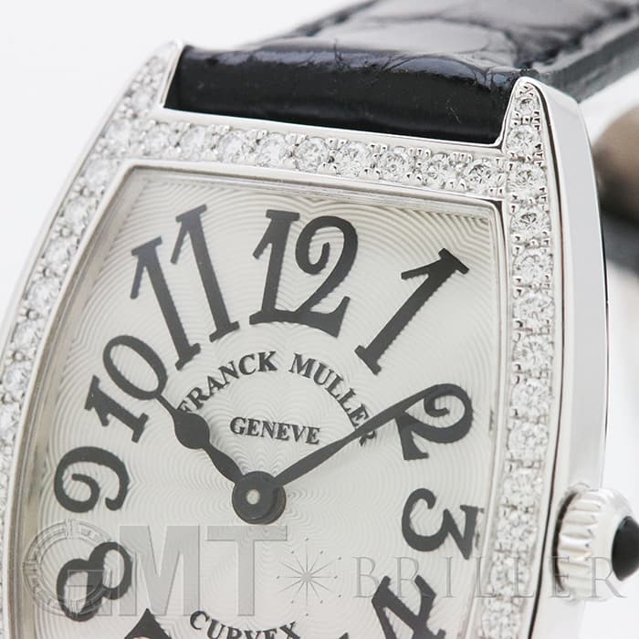 FRANCK MULLER フランク・ミュラー トノーカーべックス 1752QZD シルバー ベゼルダイヤ 3