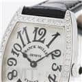 FRANCK MULLER フランク・ミュラー トノーカーべックス 1752QZD シルバー ベゼルダイヤ 3