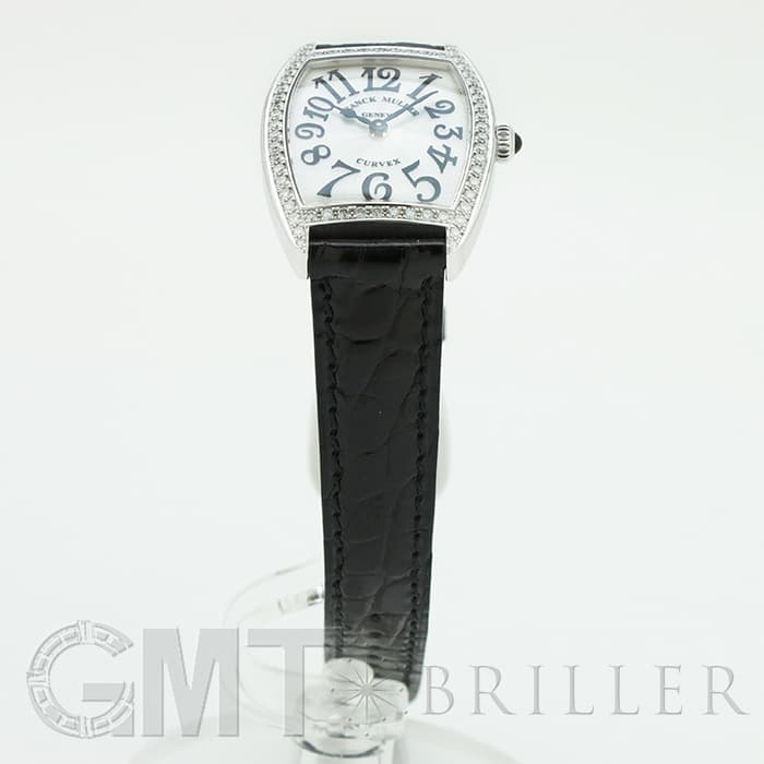 FRANCK MULLER フランク・ミュラー トノーカーべックス 1752QZD シルバー ベゼルダイヤ 4