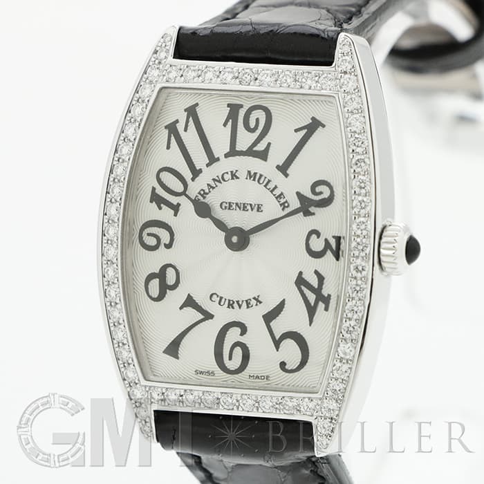 FRANCK MULLER フランク・ミュラー トノーカーべックス 1752QZD シルバー ベゼルダイヤ 5