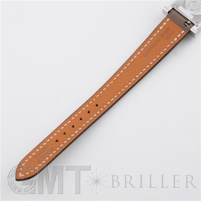 HERMES エルメス Hウォッチ Hウォッチ ミニ 21mm エトゥープ シルバー HH1.110.227【未使用品】 13