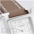 HERMES エルメス Hウォッチ Hウォッチ ミニ 21mm エトゥープ シルバー HH1.110.227【未使用品】 15