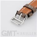 HERMES エルメス Hウォッチ Hウォッチ ミニ 21mm エトゥープ シルバー HH1.110.227【未使用品】 26