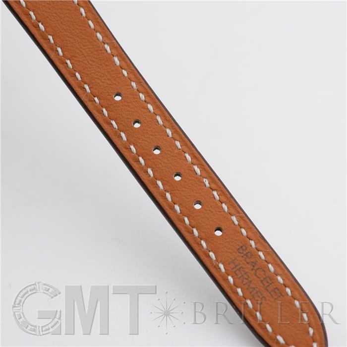 HERMES エルメス Hウォッチ Hウォッチ ミニ 21mm エトゥープ シルバー HH1.110.227【未使用品】 27