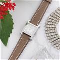 HERMES エルメス Hウォッチ Hウォッチ ミニ 21mm エトゥープ シルバー HH1.110.227【未使用品】 2