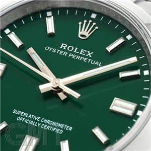 ROLEX ロレックス オイスターパーペチュアル 36 126000 グリーン