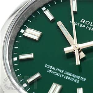 ROLEX ロレックス オイスターパーペチュアル 36 126000 グリーン