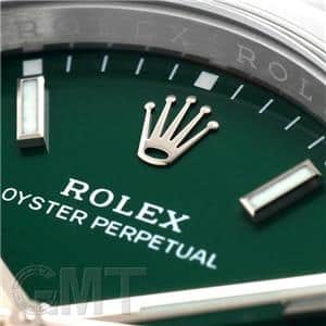 ROLEX ロレックス オイスターパーペチュアル 36 126000 グリーン