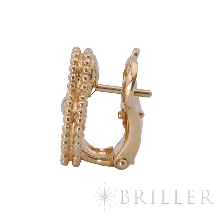 Van Cleef & Arpels ヴァン クリーフ&アーペル アルハンブラ ヴィンテージアルハンブラ ピアス イヤリング イエローゴールド ダイヤモンド VCARA44700 5