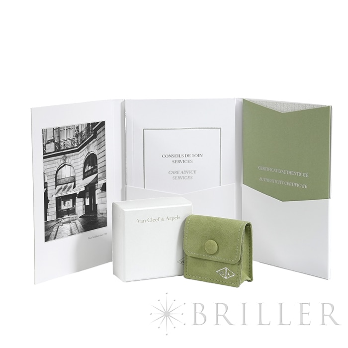 Van Cleef & Arpels ヴァン クリーフ&アーペル アルハンブラ ヴィンテージアルハンブラ ピアス イヤリング イエローゴールド ダイヤモンド VCARA44700 7