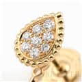 BOUCHERON　ブシュロン セルパンボエム 2モチーフ シングル スタッズイヤリング ピアス ペア イエローゴールド ダイヤモンド JCO01425 10