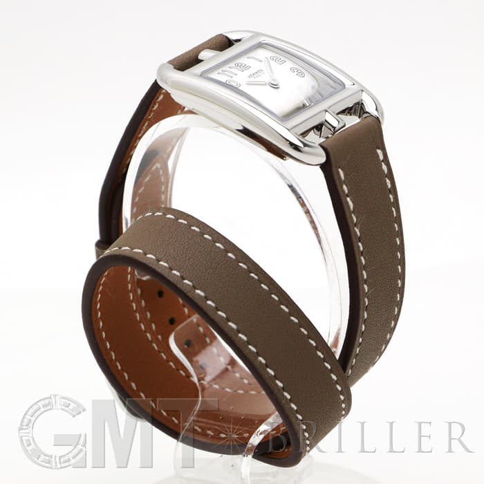 HERMES エルメス ケープコッド CC1.210.220/WW182-I  040247WW00 ドゥブルトゥール エトゥープ ショートストラップ 14